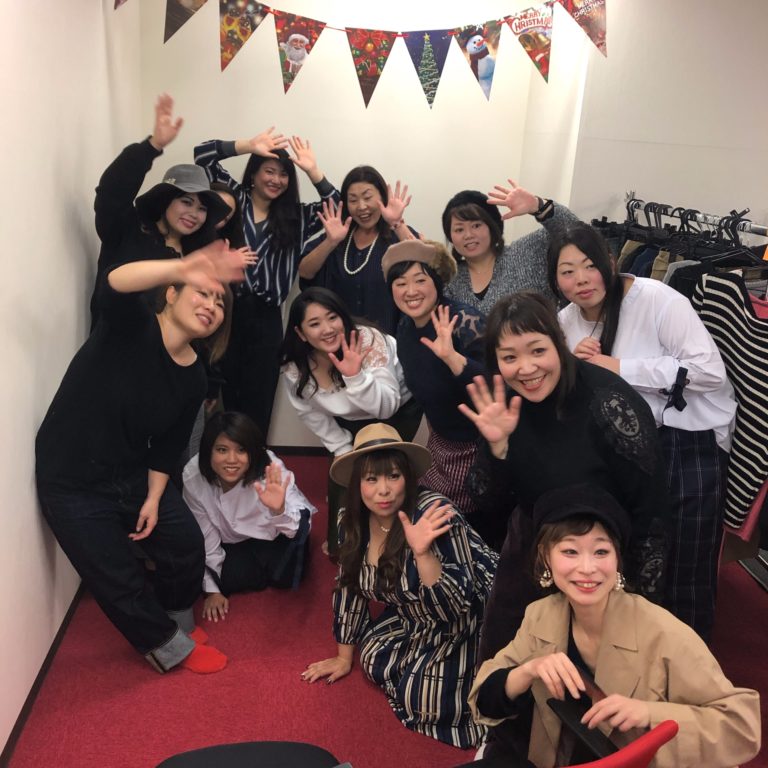 【おかだゆりの着痩せ術】着痩せを楽しむ♪♪♪ゴールドジャパンクリスマス会♪♪♪