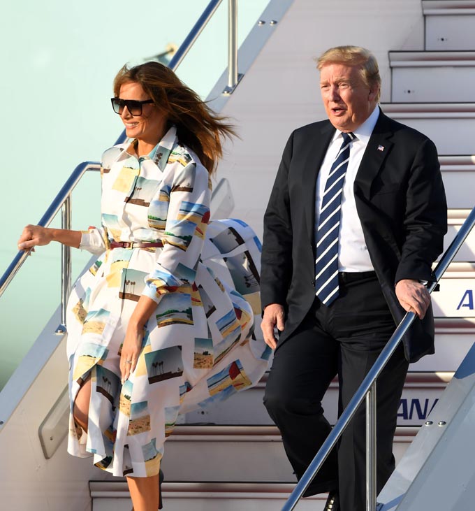 【この服お値段以上】ファッションで振返る訪日☆メラニア米大統領夫人のコーディネートに注目LL-5L