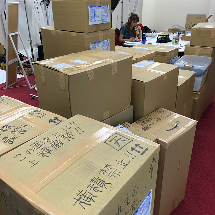 【オフ会】準備は大詰め！東京で開催する試着展示会はいよいよ明日開催！