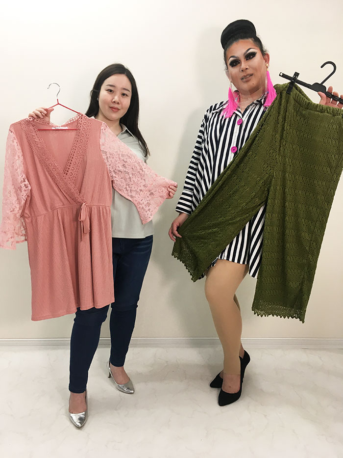 【インスタライブ】グラマーさん必見☆新作でグラマラスボディを魅せる＆隠すコーデをご紹介☆F-5L