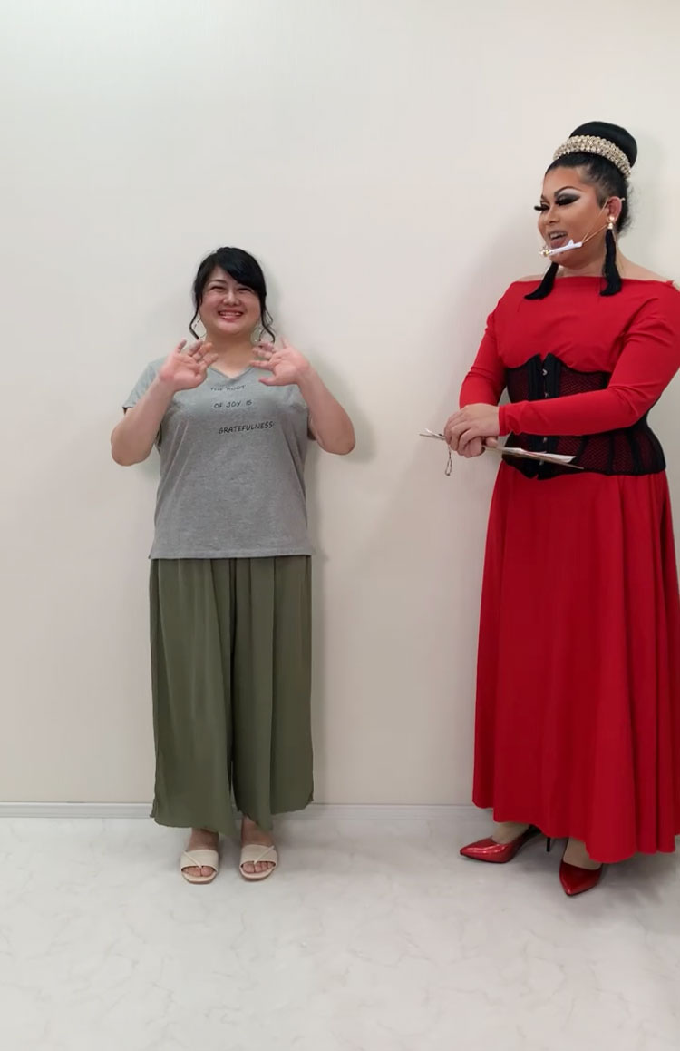 【着痩せインスタライブ動画】暑くなるこれからの季節必見☆汗っかきバナナ体型さんの着回しコーデをご紹介☆ LL-5L