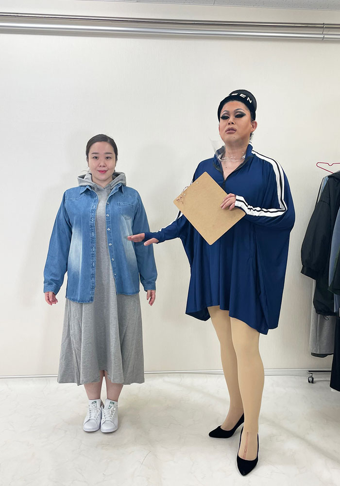 【インスタライブ】面積とっちゃうマキシ丈ワンピの着痩せ裏技はついでにオシャレ見えうという相乗効果あり！LL-5L