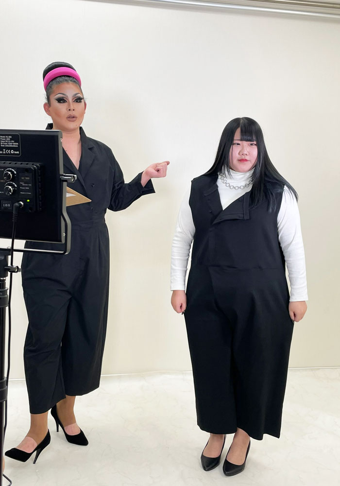 【インスタライブ】みんな大好きブラック！ アイテム1枚で完成できちゃう着やせコーデLL-5L