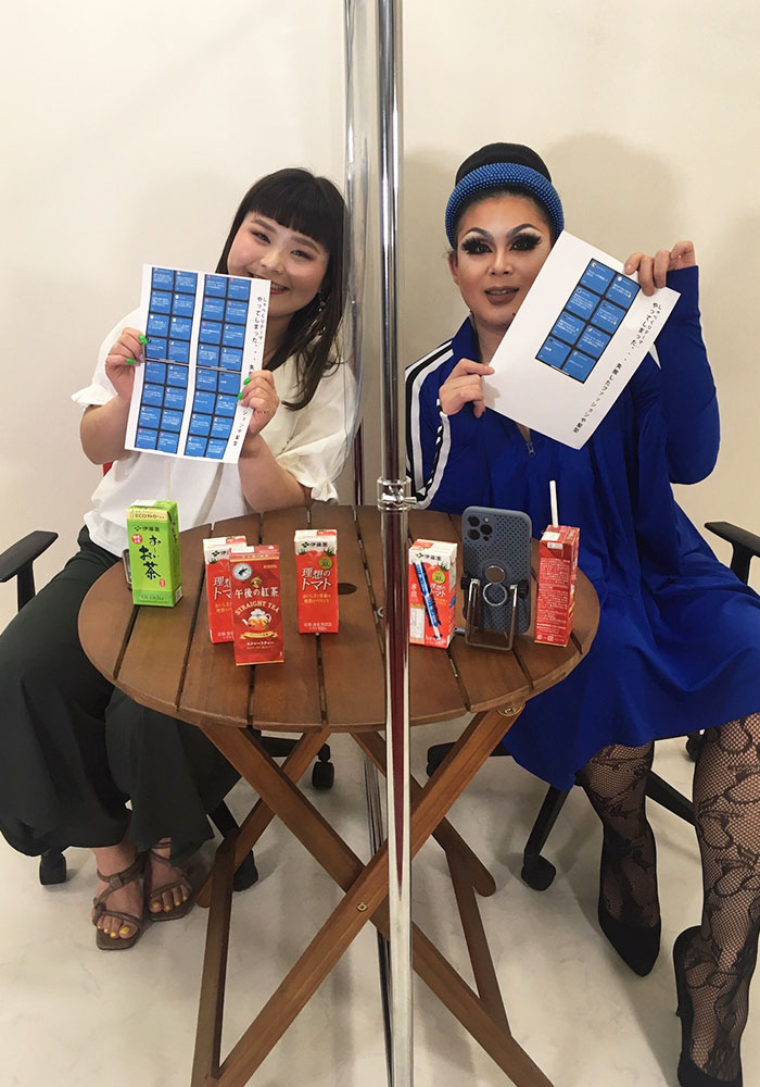 もも張りさんはワイドパンツと 小物ですっきり見せが叶うL-5L
