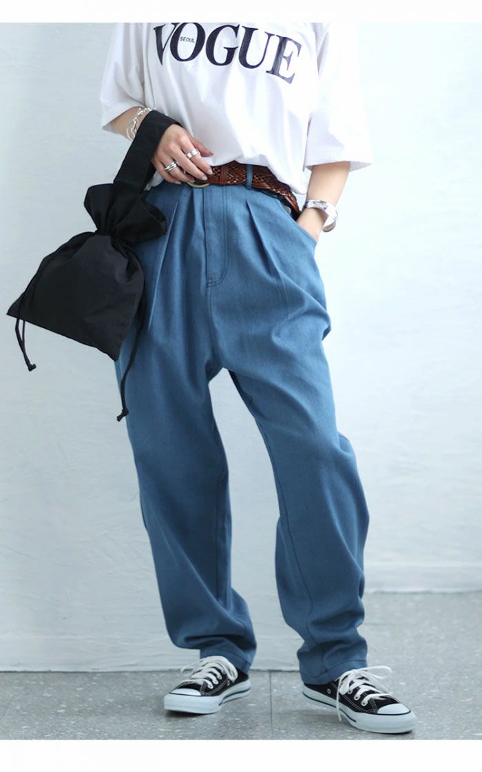 春パンツで新しい季節を始めよう♪季節に合わせて買い足し＆買い替えを LL-5L