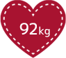 92kg