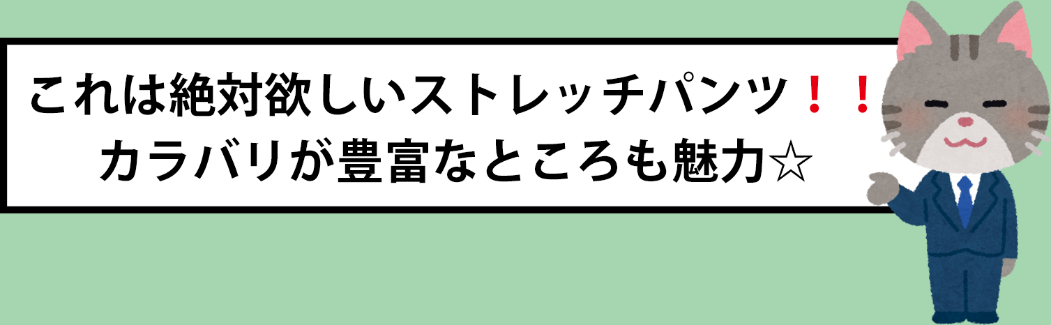 大きいサイズのおすすめボトムス