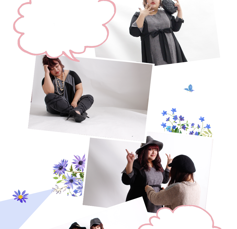 クール&セクシー系コーディネート