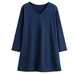 大きいサイズのチュニックワンピース