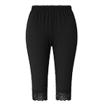 大きいサイズのレギンスとトレンカ