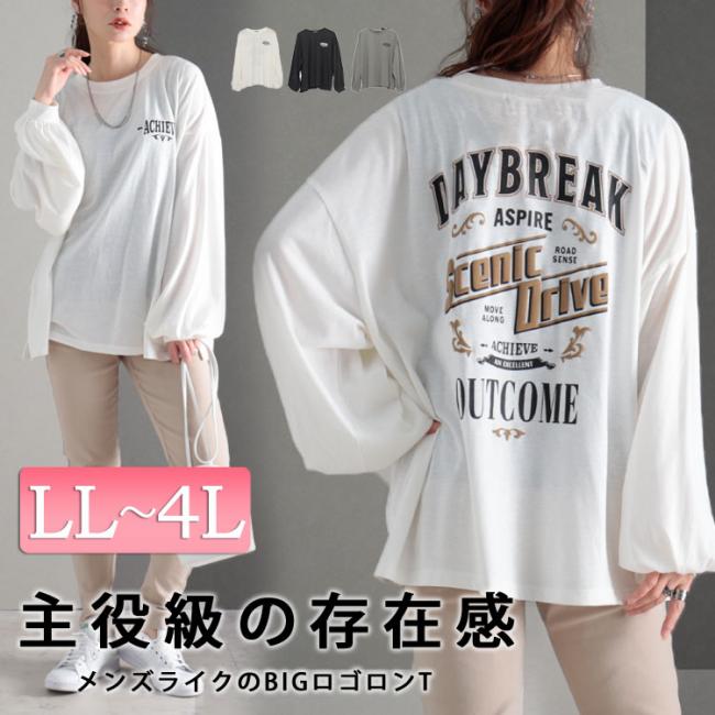 バックプリントBIGロゴT
