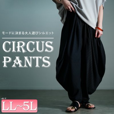 楊柳変形サーカスパンツ