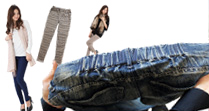 大きいサイズのウエストゴムパンツ