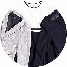 スーツの平置き