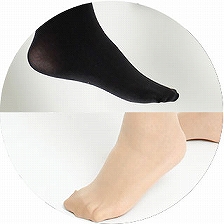 ストッキングとタイツ