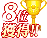 ランキング8位
