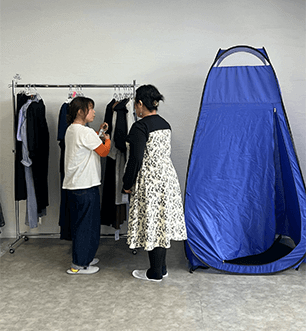 試着＆ランチ会レポート