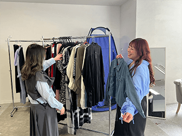 試着＆ランチ会レポート