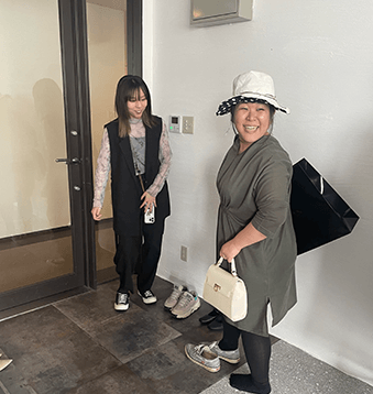 試着＆ランチ会レポート