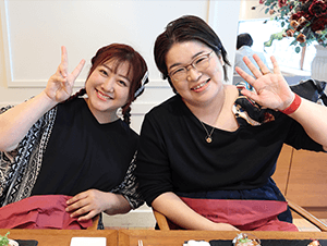 試着＆ランチ会レポート