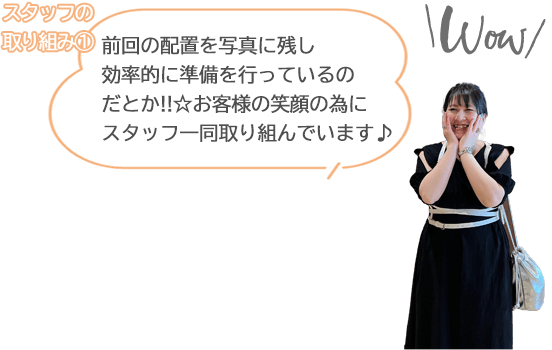 試着＆ランチ会レポート