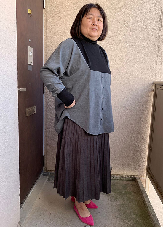 守谷まゆさんのコーディネート