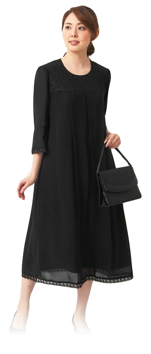 日本製アイテムのモデル画像(正面)