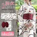 傫TCY fB[X ֕㉺Zp[g߁ё3_Zbg@yukata-s13s